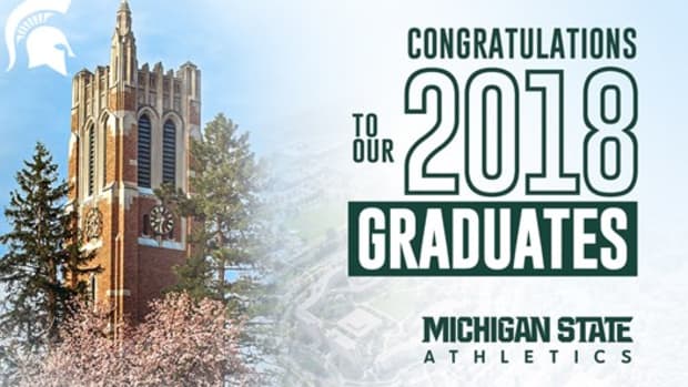 Forty Spartan Student-Athletes Set To Receive Degrees  (PHOTO:  MSU SID)